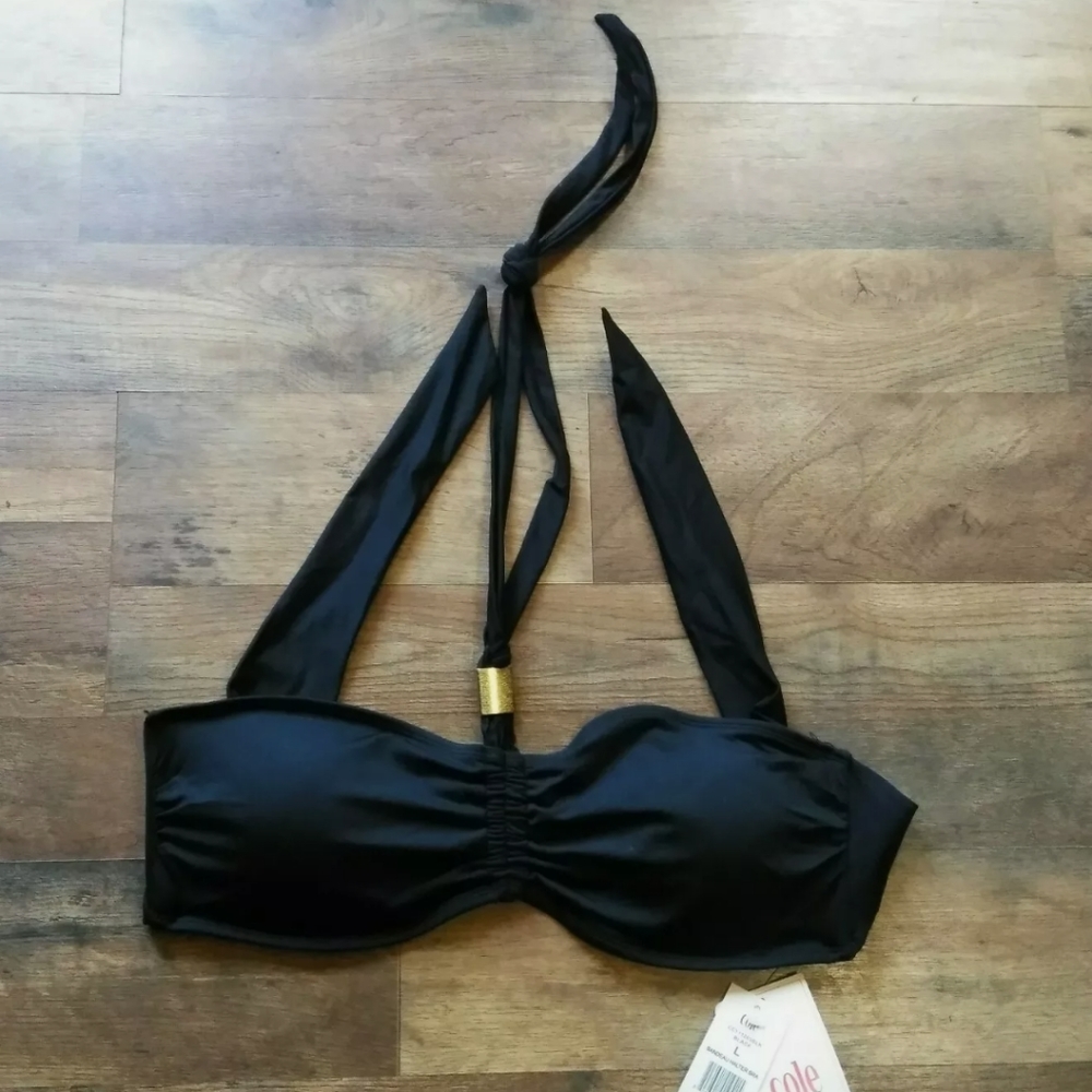 Cole of CA. NWT Bandeau Top Womens Size: L